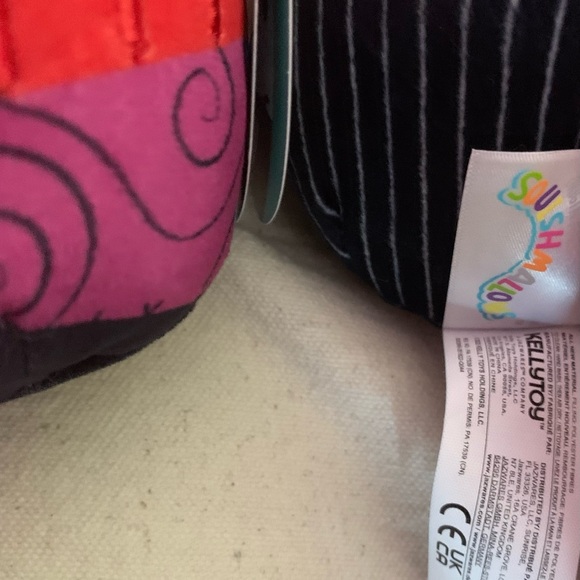 DISNEY SQUISHMALLOWS Jack & Sally 5” The Nightmare Before Christmas NEW w/Tags - Picture 16 of 16